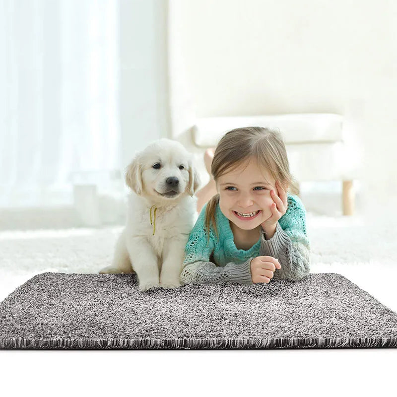 Entrance Doormat Pet Dogs Mat Anti Slip Floor Mat Long Waterprooof Kitchen Carpets Bath Mat Hallway Rugs