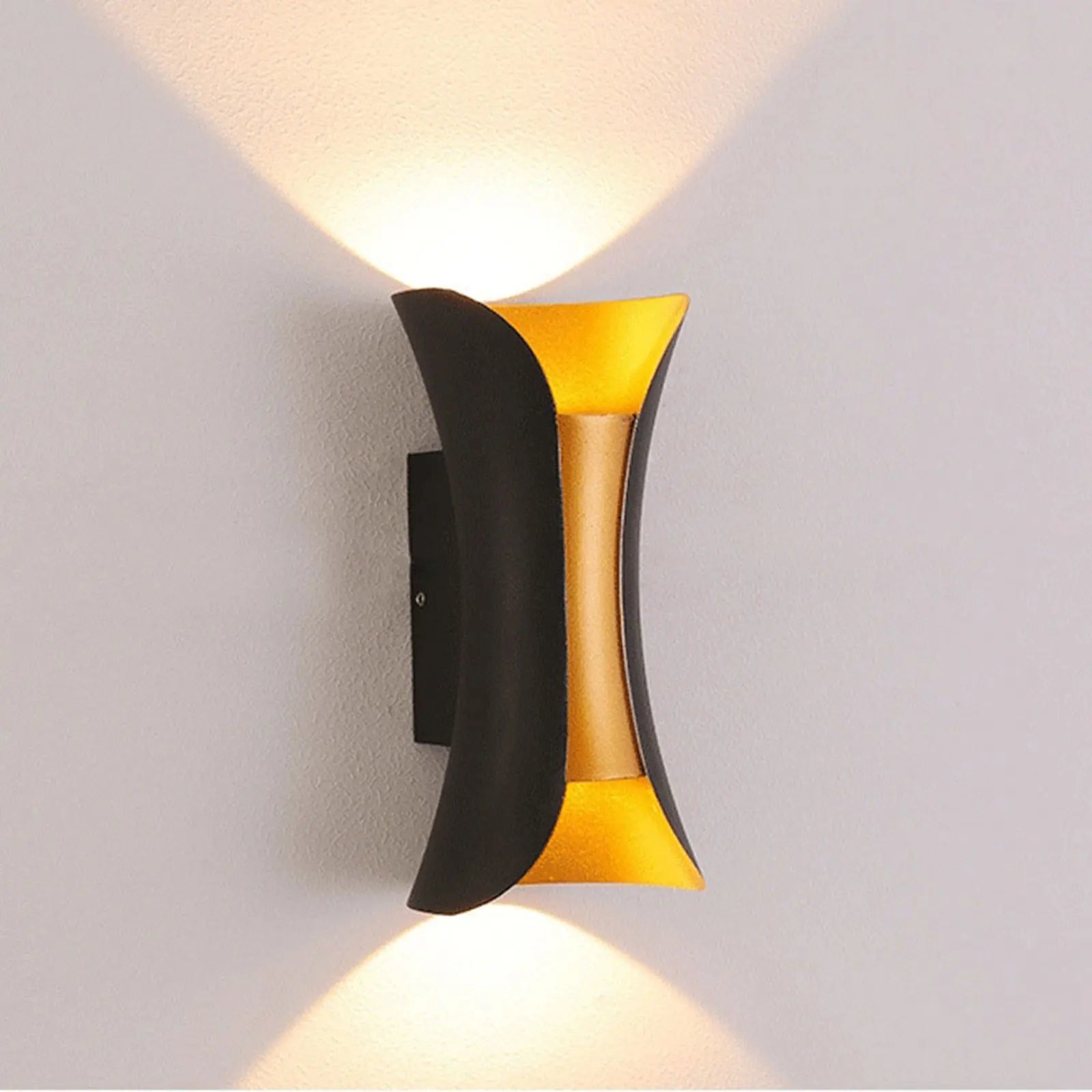 Modern LED Up Down Wall Light Sconce Lamp Fixture Outdoor Indoor Waterproof